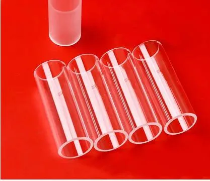 High Temperature Clear Fused Quartz Glass Tube with All Dimension