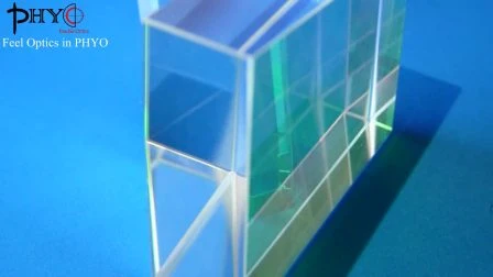 Plaque de verre de quartz de silice circulaire optique
