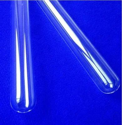 Tube en verre de quartz semi-conducteur de haute pureté avec différentes tailles et formes